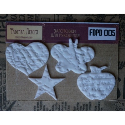 Набір прикрас з пластику Спогади