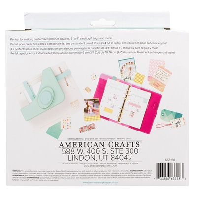 Дошка для вирізання прямокутників (Square Punch Board) WeR Memory Keepers