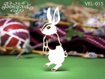 Чипборд від Вензелик - Кролик 02, розмір: 26x61 мм
