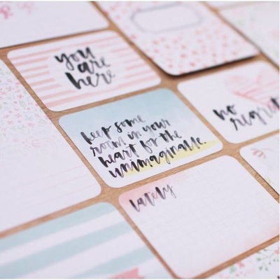 Набір карток Project Life by Becky Higgins - Core Kit - Inspire, 616