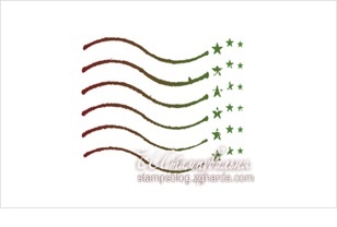 Акриловый штамп PC01a Почтовый штемпель, размер 4 * 3 см