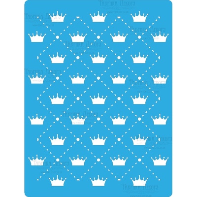 Маска - Фабрика Декору - Корони фон, 20см Х15см
