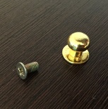 Ручка маленькая, цвет золото, 12х12мм