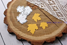 Ножи для вырубки от AgiArt - Кленовые листья