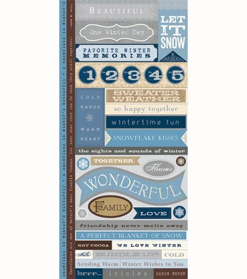 Набір наліпок Little Yellow Bicycle - Winterings - Fresh Verse