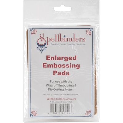 Коврики Spellbinders - Wizzard Enlarged Embossing Pads, 2шт.