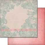 Лист скрапбумаги от 7 Dots Studio - The Queen's Heart - I Wanna be, 30x30