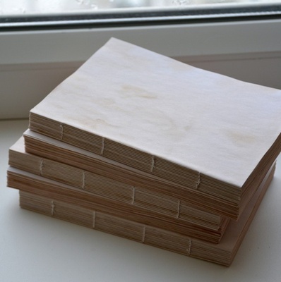 Блок для блокнота А6 старі, з запахом ванілі, 100 аркушів