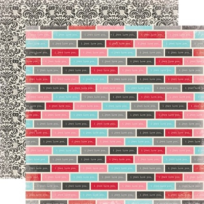 Аркуш скрап-паперу Echo Park - Just Love You, 30x30 см