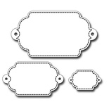 Ніж для вирубки Frantic Stamper - Precision Die - Nested Double Ended Tags