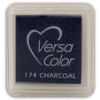 Пігментне чорнило Tsukineko - VersaColor Small Pads Charcoal