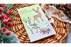 Ніж для вирубки "Плямистий олень" від AgiArt, 50*71 мм