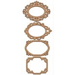 Набор декоративних элементов для шедоубокса №44, ТМ Фабрика Декора