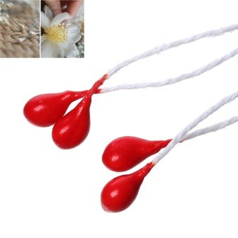 Тичинки, колір червоний, 6.0см, близько 82 шт.