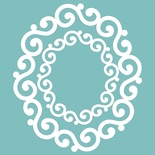 Чипборд від Вензелик - Набір рамок 09, розмір: 64*74 мм