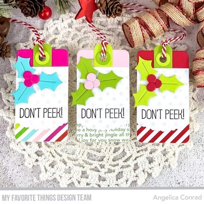 Ніж для вирубки My Favorite Things - Holly Berries Die-namics