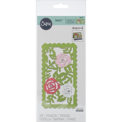 Лезвия Sizzix - Thinlits Die Set - Rose Vines, 6,9x12,7 см