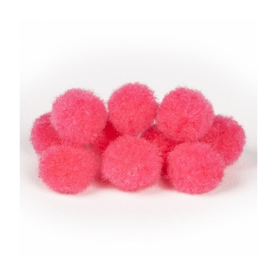 Помпони SANTI коралові 15мм 50 шт.