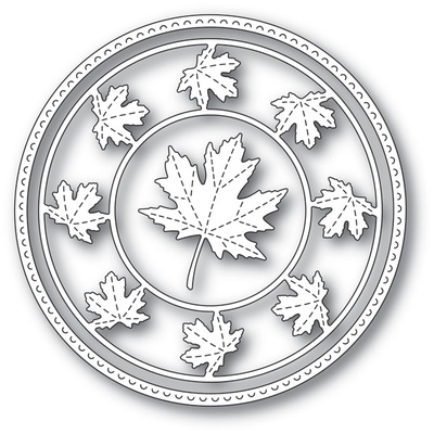 Ножі від Memory Box - Stitched Maple Circle Frame craft die - Зшитий кленовий круг