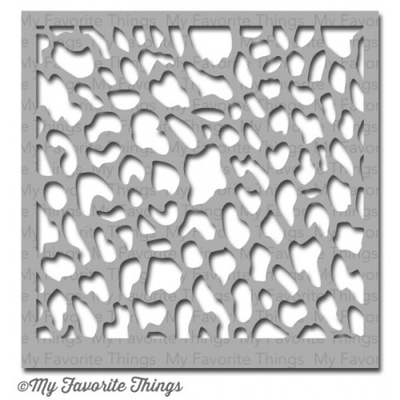 Маска My Favorite Things - Stencil Wildcat, 15х15см