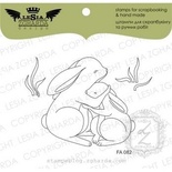 Набор акриловых штампов Lesia Zgharda FA082 Зайченята, 3 шт