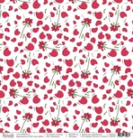 Аркуш паперу для скрапбукінгу від Polkadot - Ботаніка, колекція школи, 30x30 см, щільність 190 г\м2