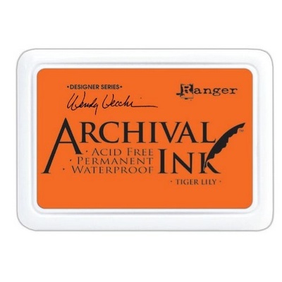 Архивные чернила Ranger - Wendy Vecchi - Archival Ink Pads - Tiger Lily