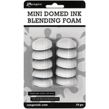 Змінні насадки для інструмента для тонування Ranger - Mini Domed Ink Blending Foam, 10 штук