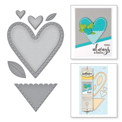 Ножі від Spellbinders - Hearts