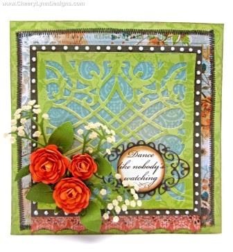 Ніж для вирубки -Sentiment Frame #1 - B189 від Cheery Lynn Designs