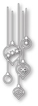Ножі від Poppystamps - Pendant Ornaments craft die