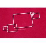 Чипборд Scrapiniec - Базовые фигуры - Прямоугольники