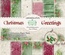 Набор скрапбумаги LemonCraft - Christmas Greetings, 30х30 см, с бонусом