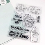 Набір штампів Gerda Steiner - Buckets of Love 4x6 Clear Stamp Set