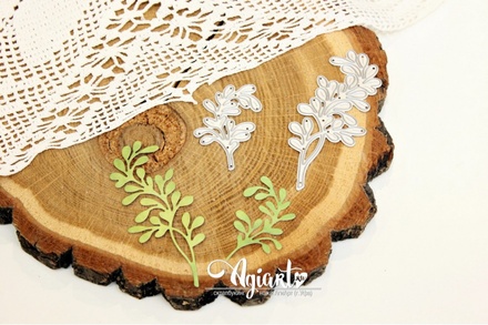 Ножи для вырубки "Веточки брусники" от AgiArt