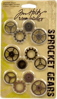 Набір металевих прикрас від TimHoltz - Sprocket Gears