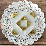 куточки металічні Hobby&You - Золото 2,3x1,6 см, 8 шт