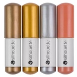 Набор фломастеров –  металлик для работы с плоттером Silhouette, 4 шт.