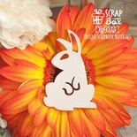 Чипборд ScrapBox - Зайчик Hf-035