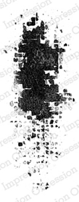 Гумовий штамп від Impression Obsession - Watercolor Grid Texture