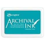 Архивные чернила Ranger - Archival Ink Pad - Paradise Teal
