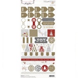 Набір наліпок Teresa Collins - Tinsel and Company - Decorative Stickers