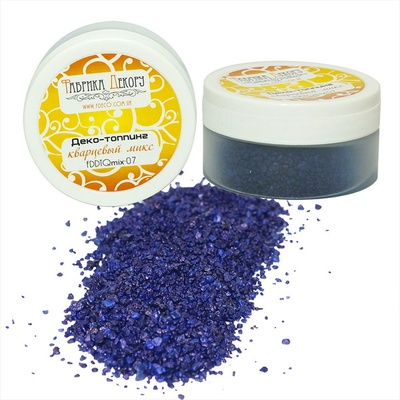 Топінг кварцевий мікс - Фабрика Декору - Лазурит