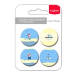 Набір металевих фішок No 9 від ScrapBerryʼs -Морські пригоди - Зої і Зигги