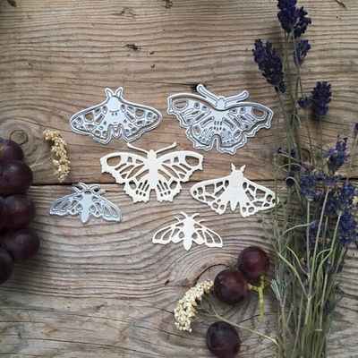 Набор ножей для вырубки от Mimicut "Крылатое трио-2", 63x39, 43x24, 54x33мм