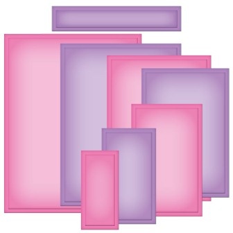 Набір ножів для вирубки від Spellbinders A - 2 Matting Basics A