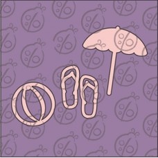 Чипборд. Набір пляжний №3. Великий