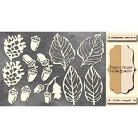 Чипборд Фабрика Декору - FDCH-154, колір молочний, крафт