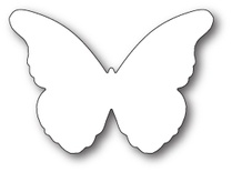 Лезвие от Memory Box - Chantilly Butterfly Background craft die