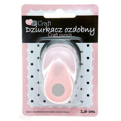 Дерокол фігурний 1,6CM КРУГ, TM dpCraft (Dalprint)